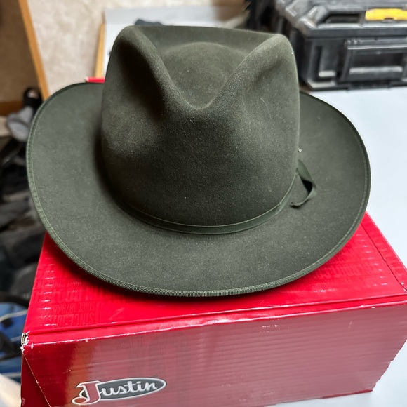 Stetson Stratoliner hat in Sage 7 5/8 NWT - Picture 7 of 7